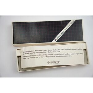 Parker Vector Rollerball Pen CUNA Mutual Insurance Group, Vintage